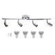thumbnail image 5 of Foco De Techo LED Ajustable GU10 De 4 Vías Lámpara Decorativa De 12 W Blanco Cálido, 5 of 5