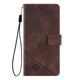 thumbnail image 5 of Funda Cartera para Motorola MOTO G35 con Soporte y Ranuras, Resistente a Golpes y Rayones Marrón, 5 of 5