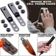 thumbnail image 2 of HolsterSmith Clip metálico para cinturón Modelo 5, 2 unidades, 3 orificios, negro, 2 of 9