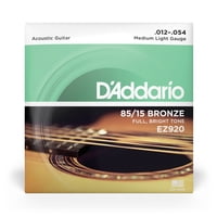 Set Cuerdas Guitarra Acús. 85/15 T.M B. 12-54 Ez920 Daddario