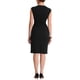 thumbnail image 3 of INSPIRE CHIC Vestido de Tubo para Mujer Regreso a Clases Atuendo de Maestra Vestido Profesional de Oficina sin Mangas Negro XS, 3 of 6
