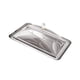 thumbnail image 4 of Servicio de alimentos Bandeja de alimentos Contenedor de exhibición de alimentos Práctico con tapa Acrílico Sirviendo plato de degustación para fiesta 34CMX23CMX29CM, 4 of 5