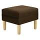 thumbnail image 2 of Pouf Sky 1c Felpa 05 Chocolate, 2 of 3