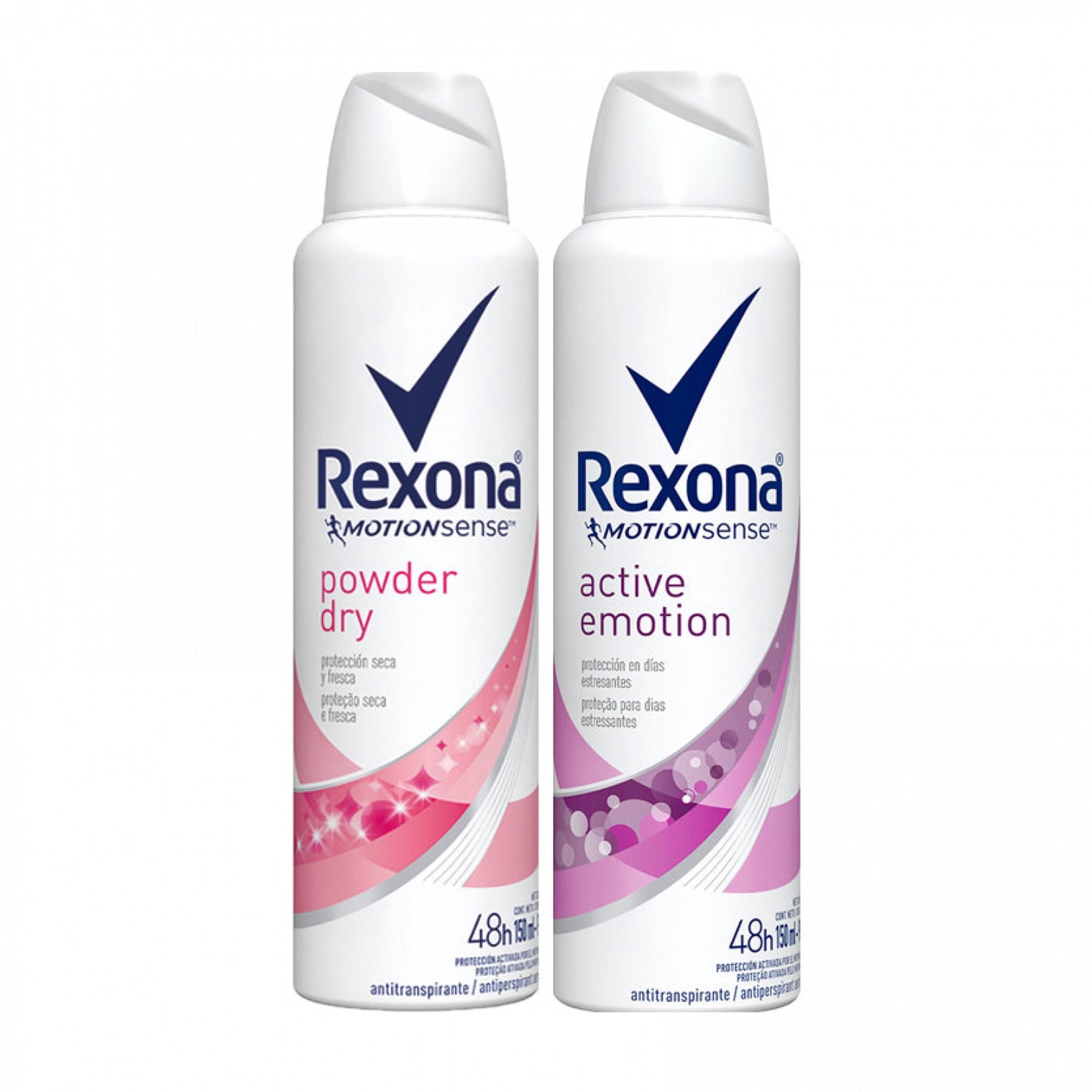 Desodorante Aerosol Rexona Powder Dry Active Emotion Mujer