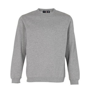 T-World - Polerón Basic 65% Algodón Manga Larga Unisex Gris