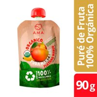 Puré De Manzana Plátano Mango Orgánico 90 G Ama