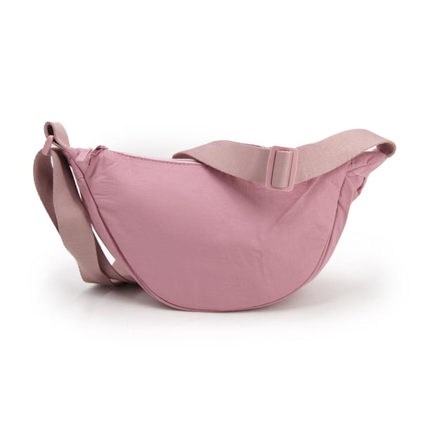 Banano Riñonera Urbano Impermeable Colores Lisos Unisex rosa Talla Única
