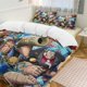 thumbnail image 1 of FRANKY Bed Duvet Cover Funny Anime Cartoon Bedding Sets Lightweight 3 Piece Comforter Sets, 1 of 5