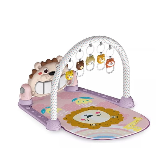 Gimnasio Pedal Piano León Rosado -