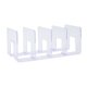 thumbnail image 4 of Sujetalibros De Acrílico, Soporte Para Libros Que Ahorra Espacio, Para Encimera, Estantería, Sala De Estudio, Transparente, 4 of 5