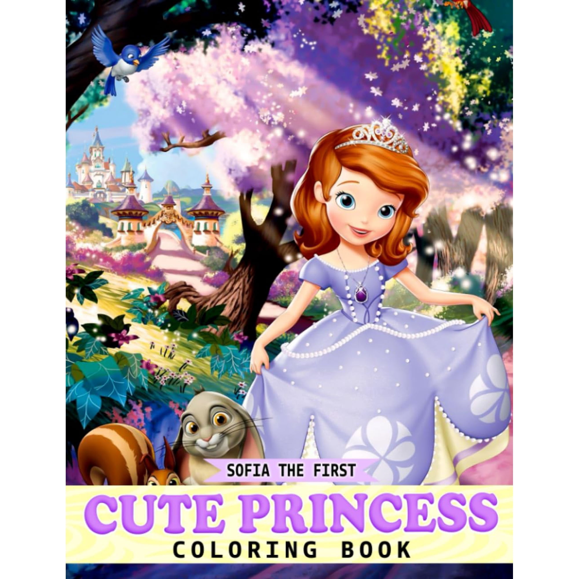 Libro Para Colorear De Princesas Adorables Majosta Para La Creatividad Infantil