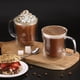 thumbnail image 5 of Juego de tazas de café de vidrio borosilicato para latte macchiato de doble capa adelgazante, juego de 2 piezas de 350 ml con asa, adecuado para una variedad de bebidas, 5 of 6