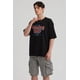 thumbnail image 1 of Polera Hombre Print Central Negro - VII, 1 of 6