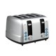 thumbnail image 1 of Tostador Brentwood Select TS-447S de acero inoxidable, 1,500 W, para 4 rebanadas, 1 of 7