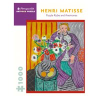 Pomegranate - Rompecabeza De Heri Matisse: Purple Robe & Anemones - 1000 Piezas