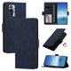 thumbnail image 1 of Funda Billetera Delgada para Xiaomi Redmi Note 10 5G / 10T con Ranuras y Soporte Azul oscuro, 1 of 6