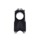 thumbnail image 3 of Accesorios de bicicleta de aleación de aluminio de tallo de bicicleta de engranaje fijo de tallo de bicicleta de montaña (28.6x31.8mm, negro), 3 of 3