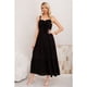 thumbnail image 2 of Maxi Vestido Mujer Largo Liso Tirantes Ajustables Eventos Fiesta 3361, 2 of 3