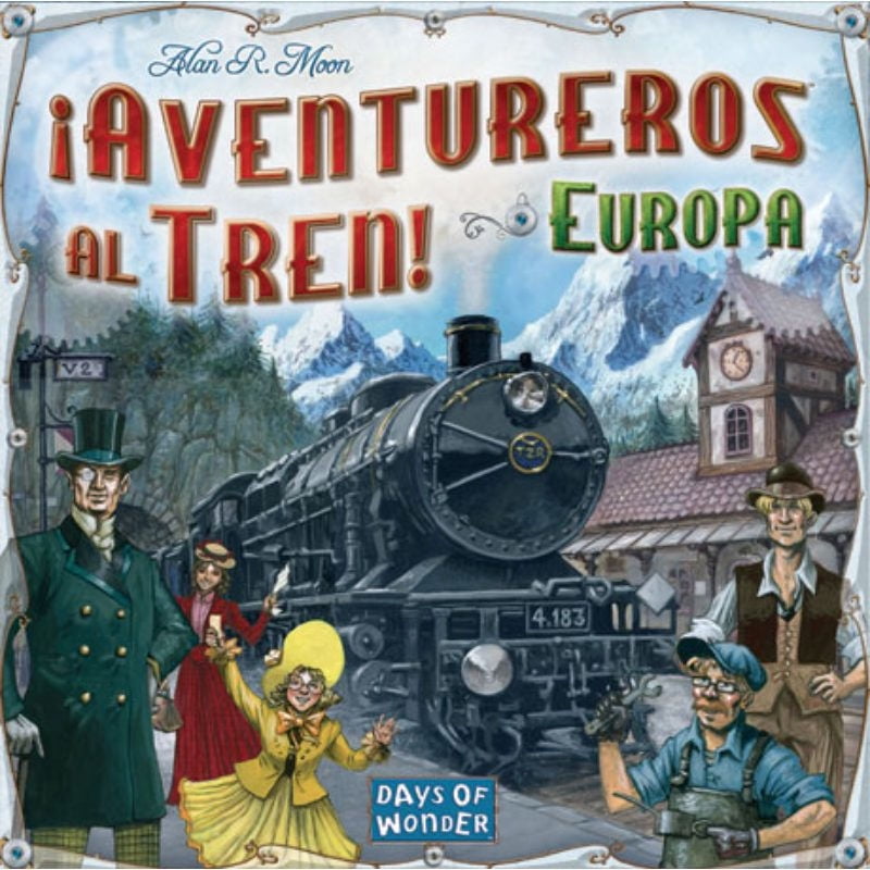 Asmodee - Juego De Mesa Aventureros Al Tren Europa.