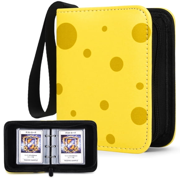 Mini álbum carpeta para cartas coleccionables Tagemo de 40 páginas y 80 bolsillos