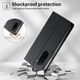 thumbnail image 4 of Funda Tipo Cartera de Cuero Sintético para XIAOMI POCO M7 Bloqueo RFID, con Ranuras para Tarjetas y Bolsillo para Efectivo, Cierre Magnético Fuerte Negro, 4 of 4