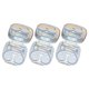 thumbnail image 2 of Paquete De 3 Estuches Compactos Para Lentes De Contacto Con Espejo Durable Conveniente Peque?o Azul, 2 of 5