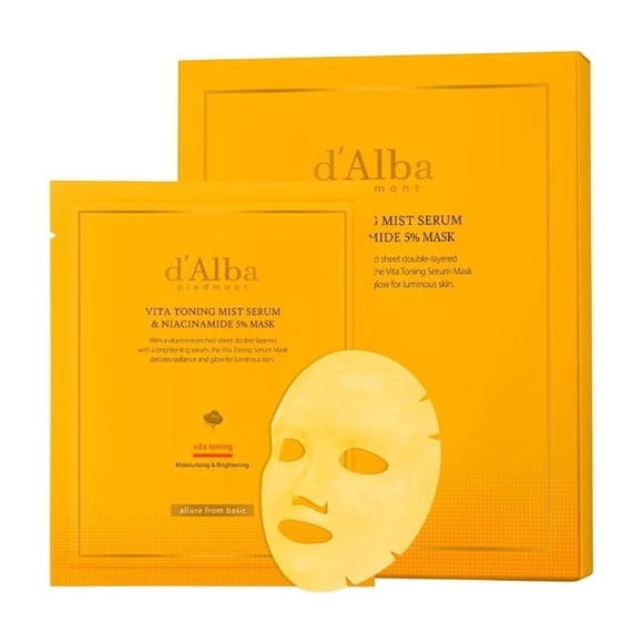 Mascarilla Facial Hidratante Piedmont Con Niacinamida Al 5%