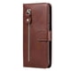 thumbnail image 5 of Funda con Cremallera para REALME C15/C12, Carcasa Cartera de Cuero PU con Soporte y Tarjetero, 5 of 5