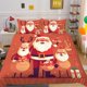 thumbnail image 2 of Christmas Gifts Santa Claus Snow House Child Quilt Duvet Cover Set3-Piece Bedding Set, 2 of 5