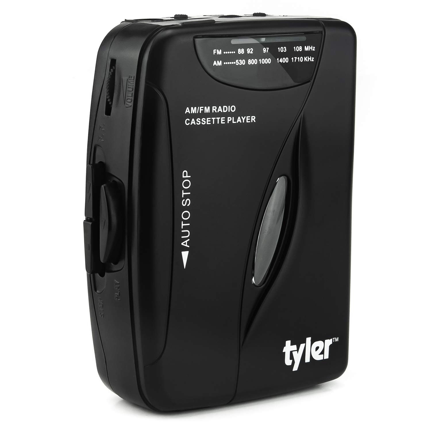 Reproductor De Casetes Portátil Estéreo Tyler Tcp-02 Con Auriculares Deportivos