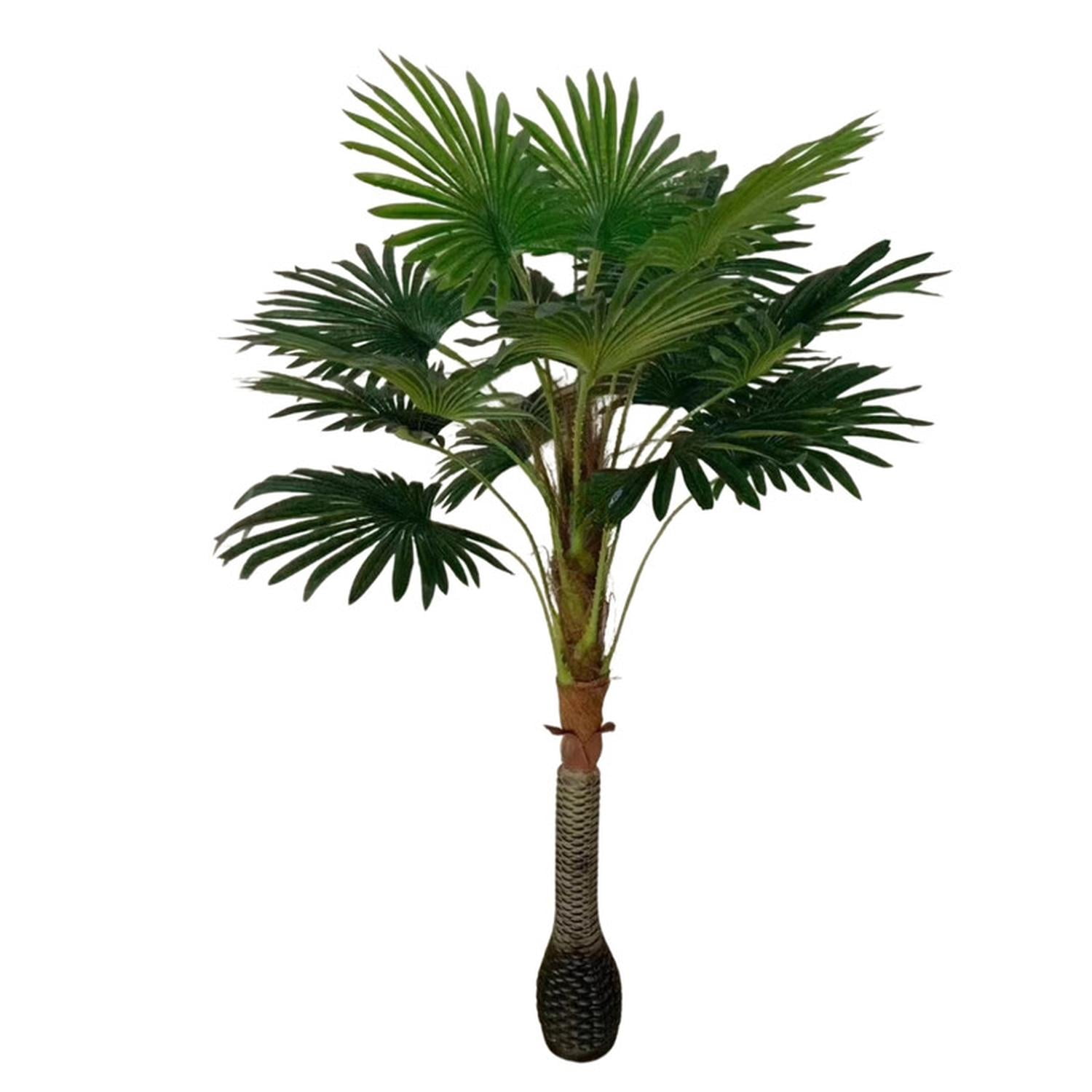 Mobii - Planta Artificial Decorativa Palmera 140 Cm Verde Talla Única