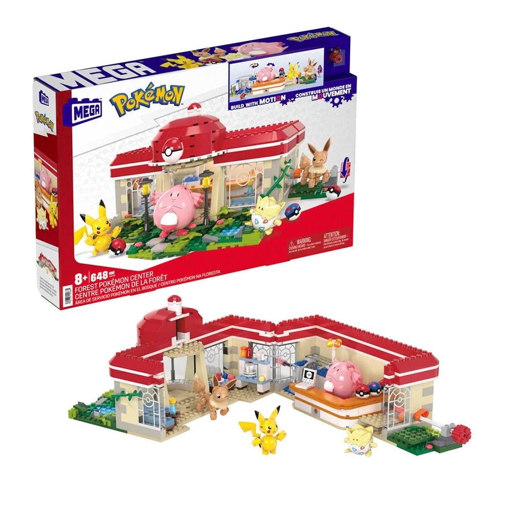 Mega Pokemon Centro En El Bosque