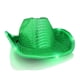 thumbnail image 1 of Sombrero de vaquero LED parpadeante con lentejuelas de color verde jade, 1 of 6