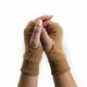 thumbnail image 1 of Guantes Mitones Peludos Cortos Térmicos Unisex Moda Invierno beige Talla Única, 1 of 5