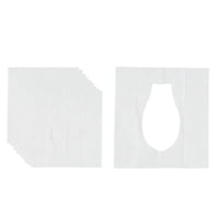 Magideal - 10X Almohadillas Desechables Para Asiento De Inodoro, Accesorios Para Mantener Las Alfombrillas De Inodoro Universales Sanitarias, Convenientes Para