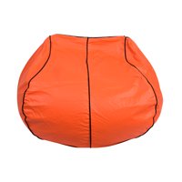 Máxima Design - Pouf Pera Infantil Básquetbol Eco Cuero 50X50X50 Cm