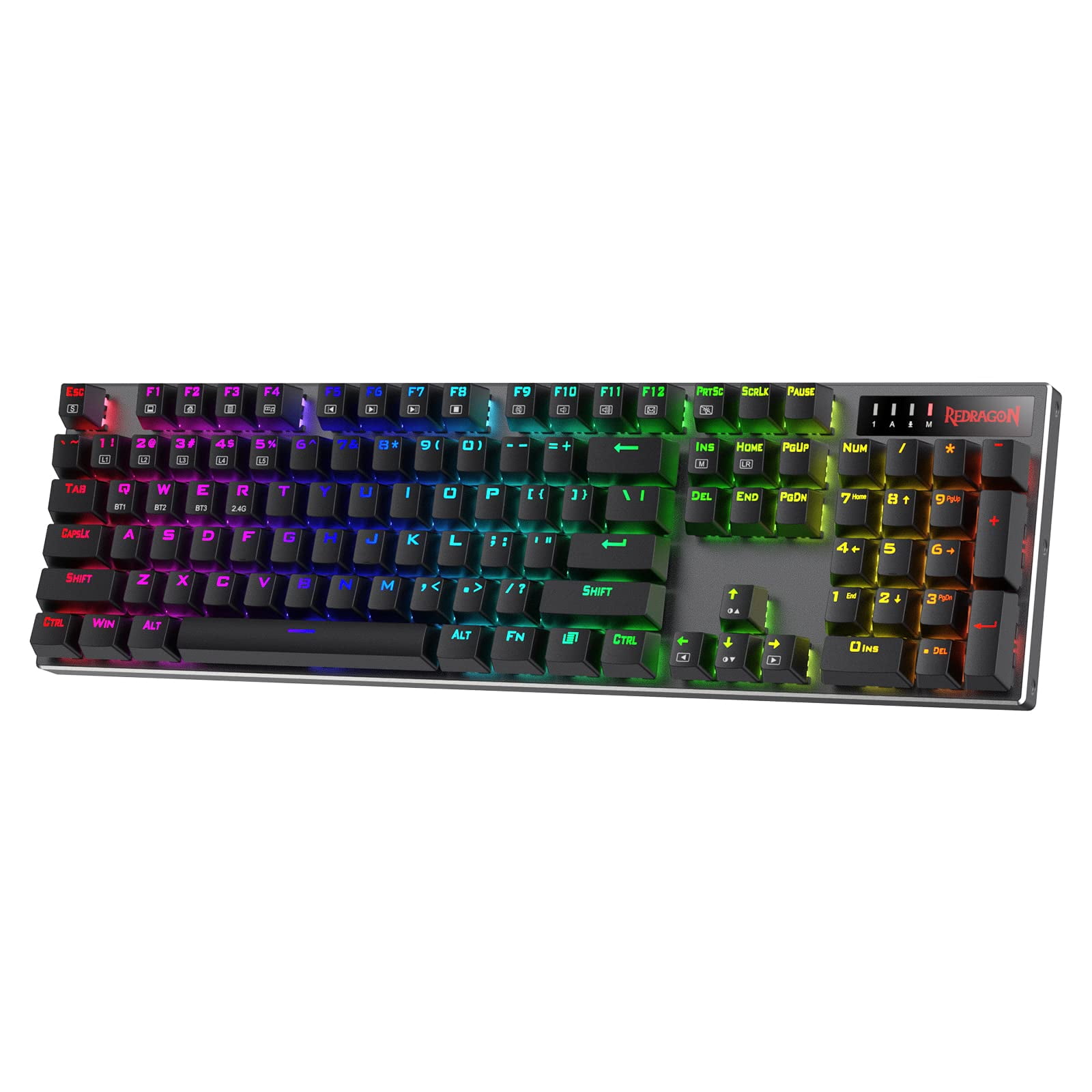 Teclado Inalámbrico Rgb Para Juegos Redragon K556 Pro Actualizado