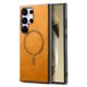 thumbnail image 5 of Magnetic Slim Case for Samsung Galaxy S24 Ultra with Camera Guard & Anti-Scratch Back Yellow, 5 of 6
