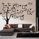 thumbnail image 2 of Calcomanía de pared de árbol genealógico grande, marco de fotos negro DIY, decoración de pared de árbol, calcomanía mural, arte decorativo para sala de estar, decoración del hogar, 2 of 7