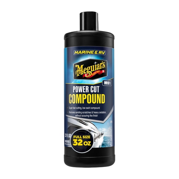 Botella Marine/RV Power Cut Compound Meguiar's M9132 de 946 ml