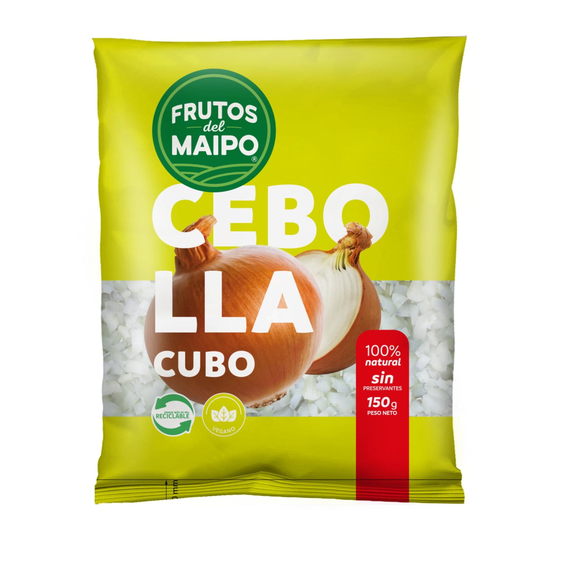 Cebolla Cubo 150 g Frutos del Maipo