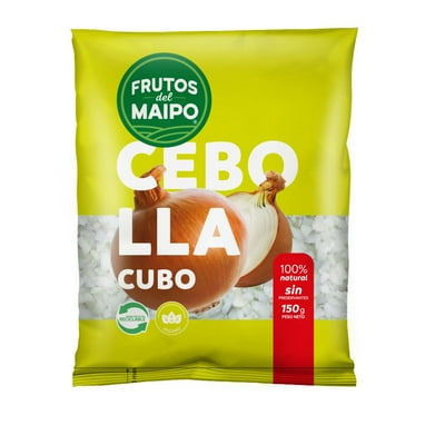 Cebolla Cubo 150 G Frutos Del Maipo