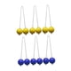 thumbnail image 2 of 6 Pelotas De Escalera Para Juego De Patio, Juego De Golf Para Exteriores, Color Amarillo Y Azul, 2 of 5