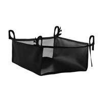 Magideal - Bolsa De Almacenamiento Debajo Del Asiento Para Silla De Ruedas Almacenamiento Conveniente Impermeable Ajustable Debajo Negro