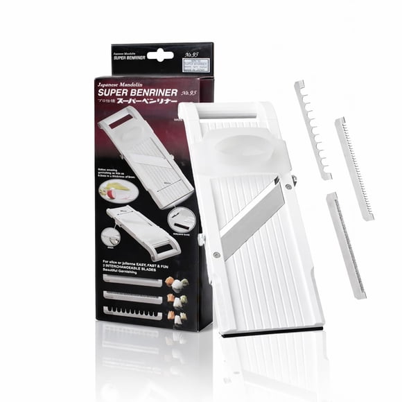 Mandoline Super Slicer Benriner con 4 cuchillas japonesas