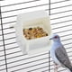 thumbnail image 3 of Comedero para pájaros DQITJ, jaula que no ensucia, para colgar comida y agua, 2 unidades, 3 of 3