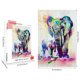 thumbnail image 3 of Rompecabezas Buhoet 1000 piezas Elefante colorido, 3 of 7