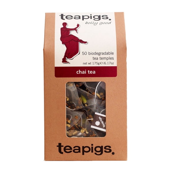 Bolsitas De Té Chai Tea 50 Piezas (1 Paquete De 50 Bolsitas De Té)