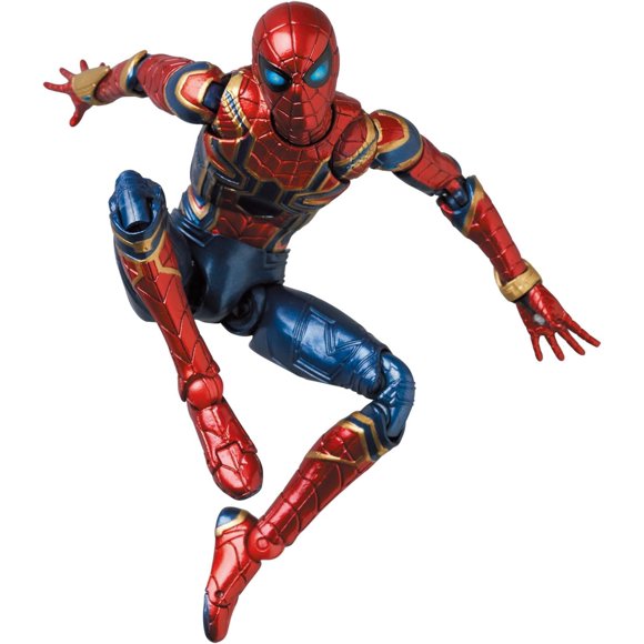 Figura Medicom Iron Spider 145 mm Versión Renovada