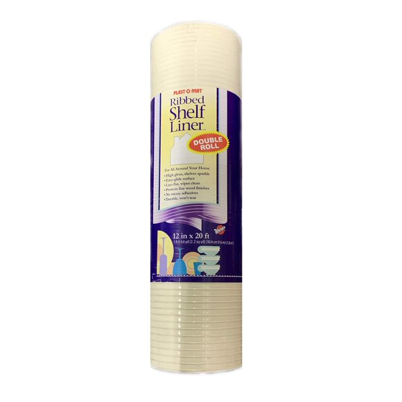 Forro acanalado para estante Furniture Liner PLAST-O-MAT, 61 cm x 6 m